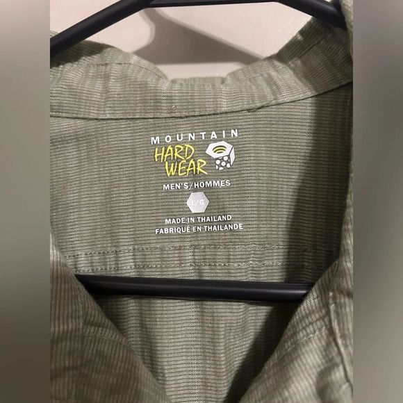 Mountain Hardware short sleeve button down shirt size large - Picture 4 of 5